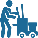 DG Hofservice - Hof und Pflasterreinigung - Reinigungssymbol