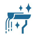 DG Hofservice - Hof und Pflasterreinigung - Symbol für die Dachrinnenreinigung